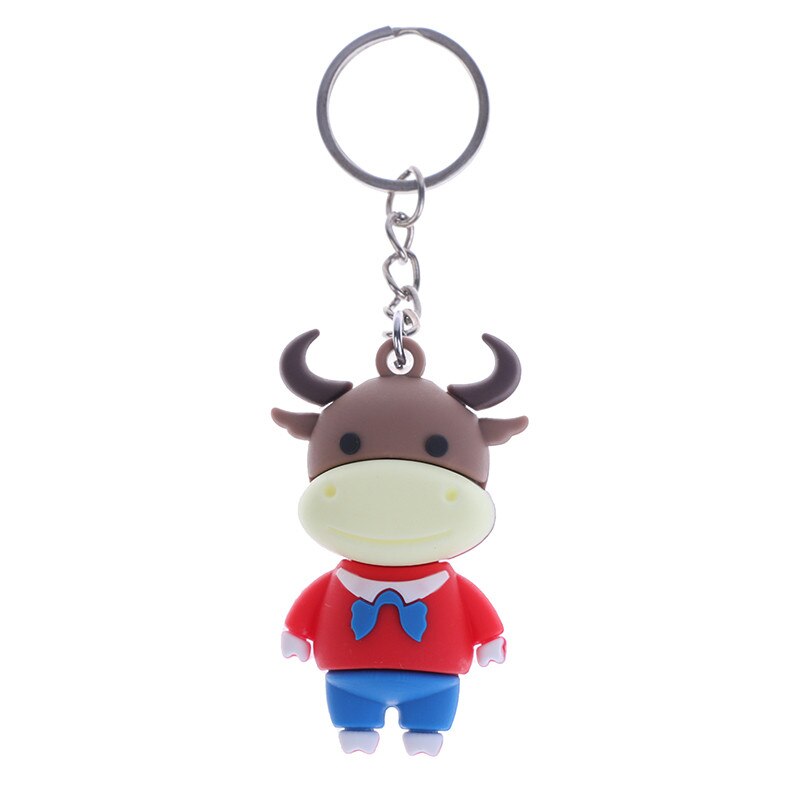 Sleutelhanger Cartoon Verpleegkundige Personeel Humanoid Sleutelhanger Souvenir Thanksgiving Hanger Sleutel Accessoires: C