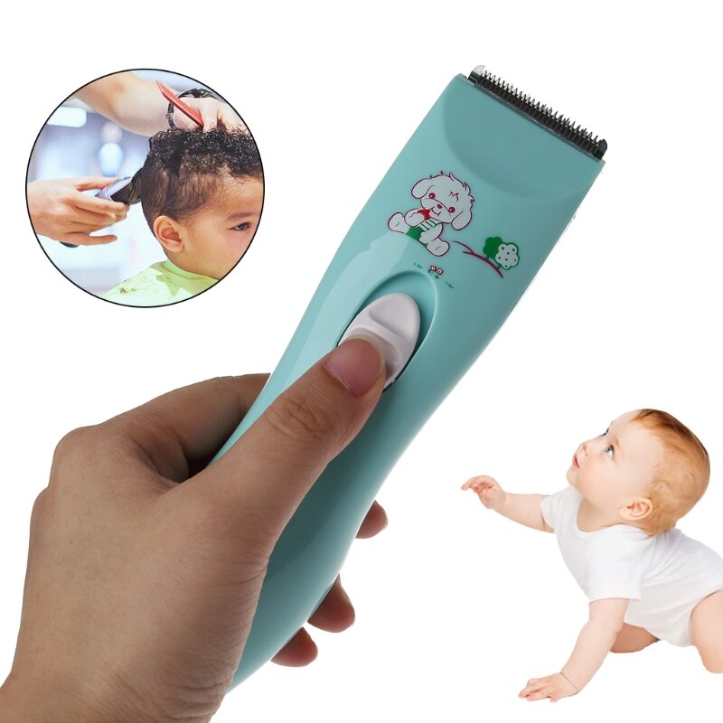 1 einstellen Baby Haar Trimmer Elektro Stille Haarschneidemaschine Rasierer Wiederaufladbare Begrenzte Kamm 57BF