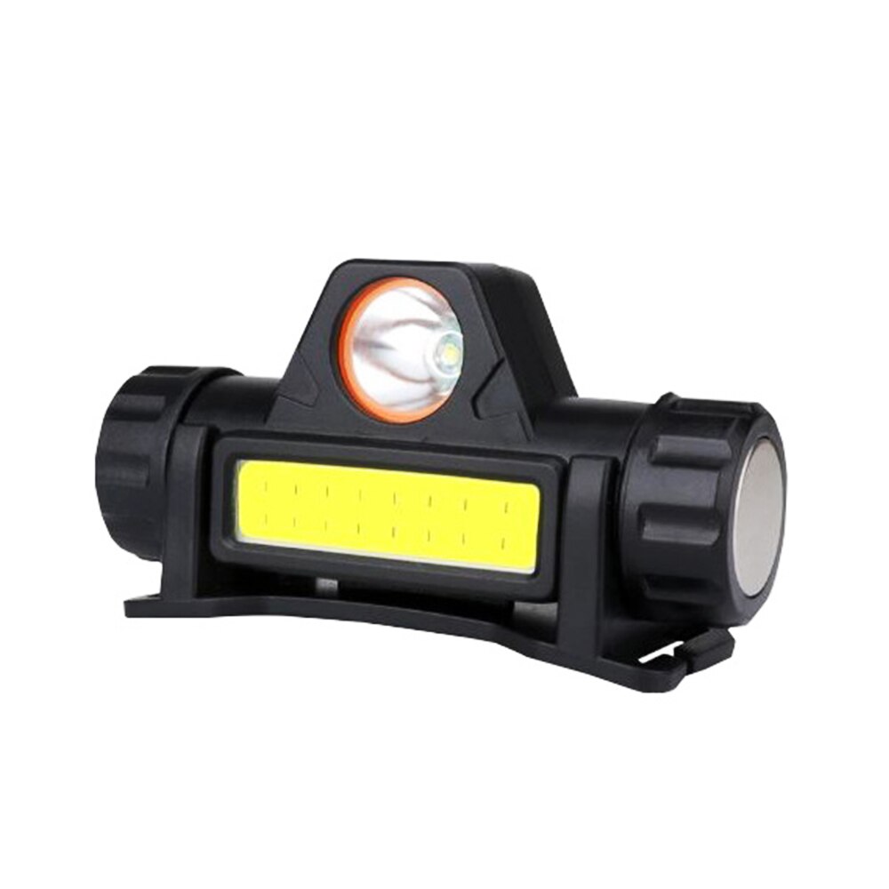 Tragbare Mini Taschenlampe Q5 + COB Led Scheinwerfer High Power Gebaut-in 18650 Batterie Outdoor Camping Scheinwerfer Stufenlose Dimmen