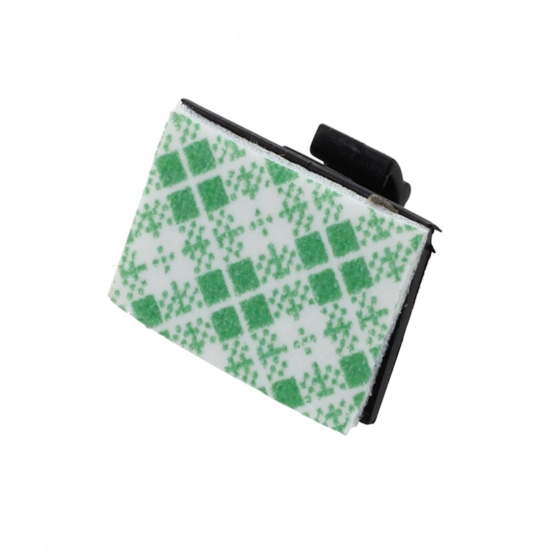 10 pieces rectangle Self-Adhesive 10mm cable tie installation fasteners - Black