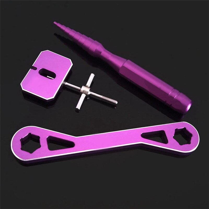 Jitai DIY Repair Kit Baitcasting Fishing Reel Maintenance Tools Spool Locator Key Screw Nut Puller Ball Bearing Remover Spanner