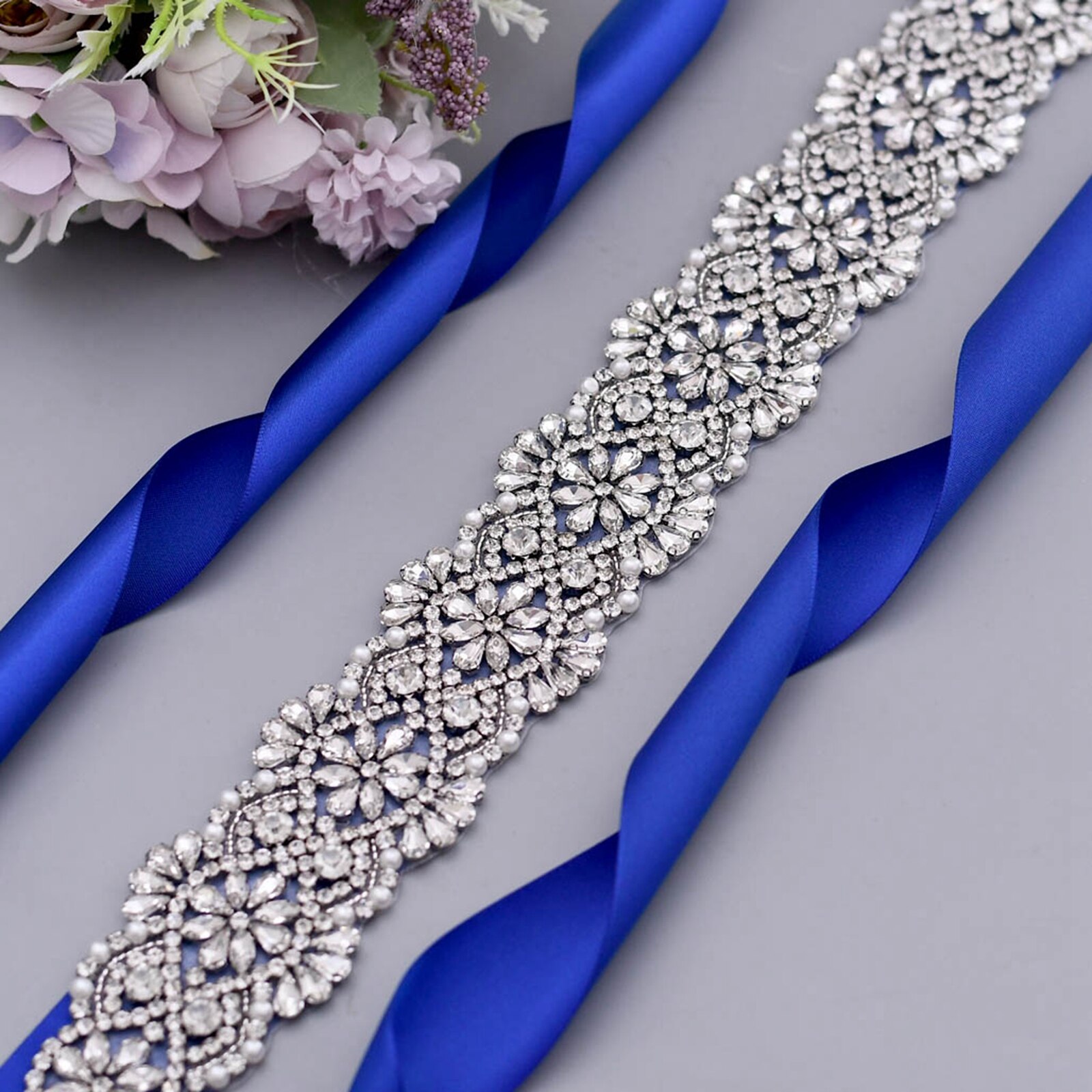 Sparkle Wide Rhinestone Belts For Women Pearl Wedding Belts Plus Size Bride Sash Belt Wedding Waist Belt Jeweled Belt for Dress