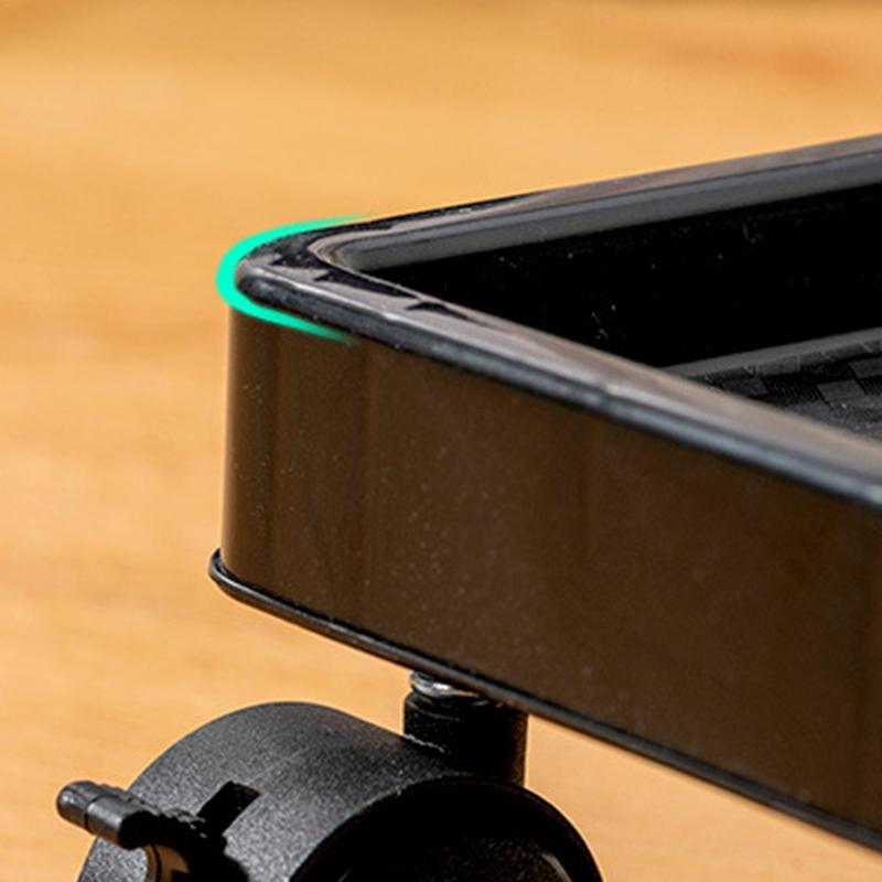 CPU Holder Stand Under Desk CPU Holder With Caster Wheels PC Riser CPU Tower Stand PC Cart PC Holder PC Tower Holder For Most PC