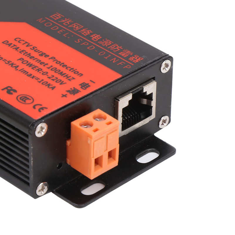 Ethernet Anstieg Schutz Überwachung System RJ45 Blitz Schalldämpfer für Sicherheit Mit