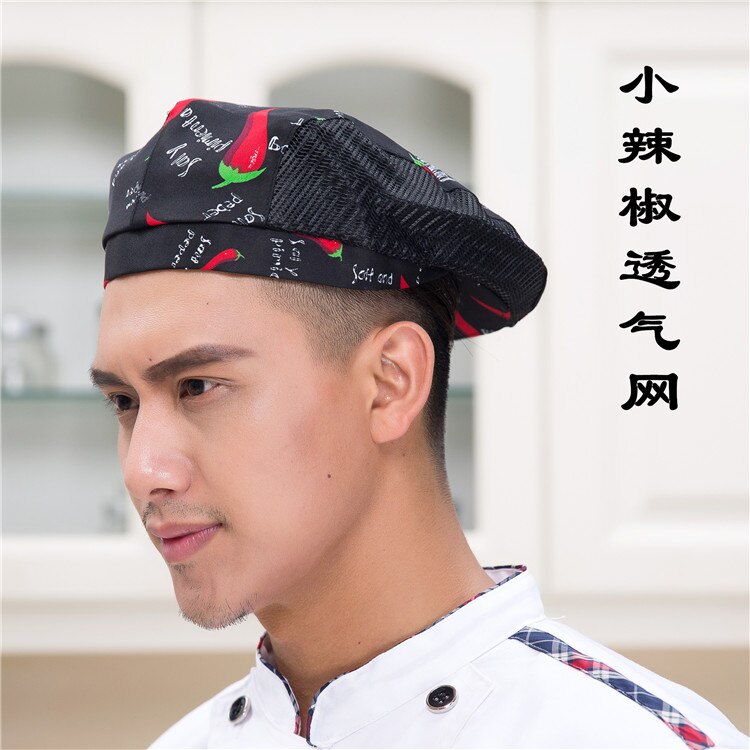 9 colores gorra de rejilla transpirable para café panadería camarero gorro de trabajo Hotel restaurante comida servicio Chef sombrero Unisex sombrero de retazos: 9
