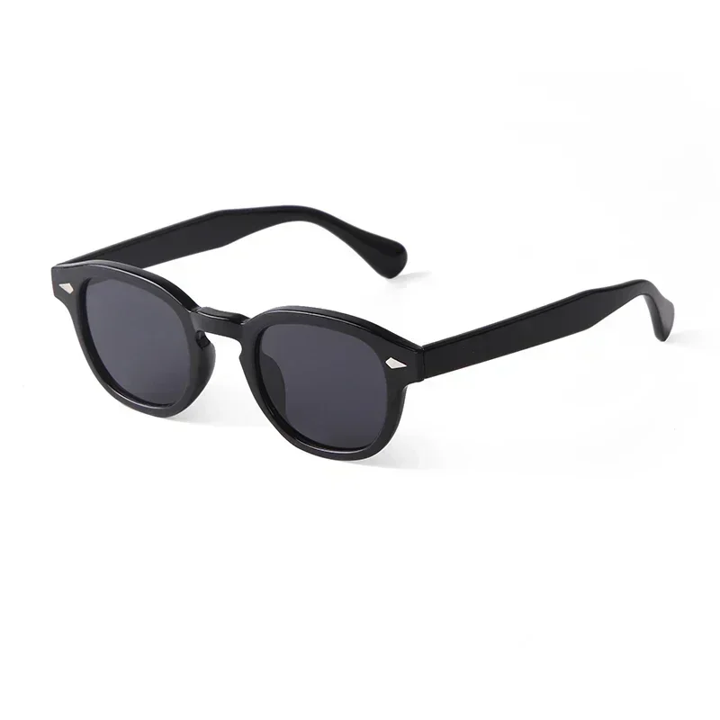 HISTORIA Vintage remache carey gafas de sol redondas mujeres hombres 2022 de Retro amarillo azul lente gafas de sol cuadradas S22728: Rojo