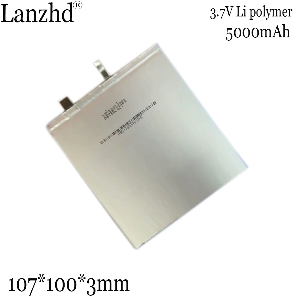 1-10 szt. Bateria litowo-polimerowa 3,7 V 5000 mAh 30100107 30100105 32100106 Do tabletu mobilnego vi8 power DIY 27103107