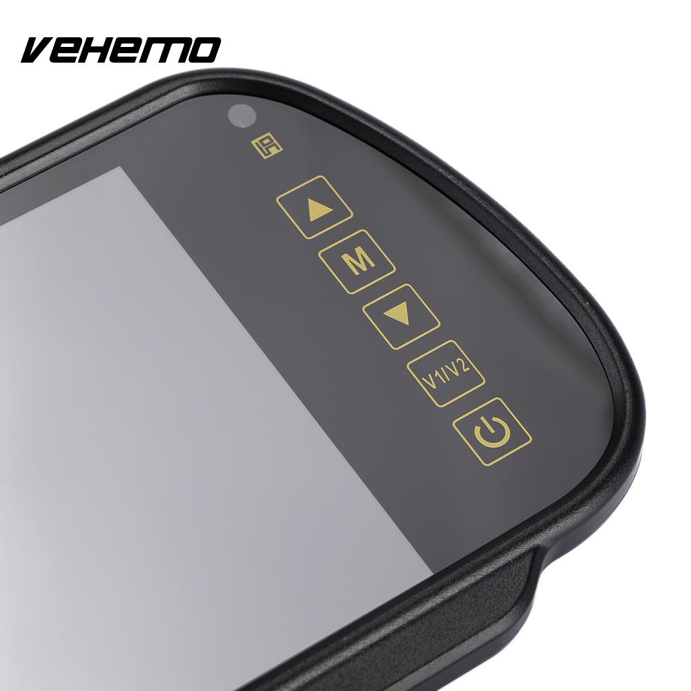 Vehemo Bluetooth Auto Achteruitkijkspiegel Monitor Auto Monitor MP5/Dvd/Tv/Mtv Screen Auto Backup Spiegel monitor Premium Universele