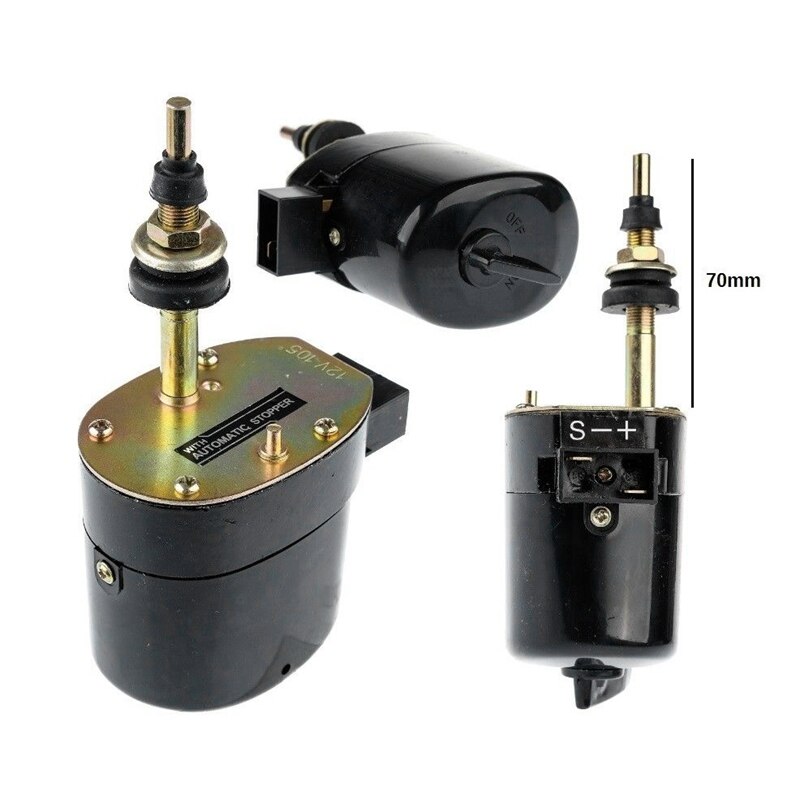 -Universal Front Windshield Wiper Motors 12V 105 ° for Tractor Oldtimer Classic Car Wiper Motors Premium