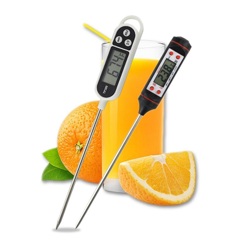 Digitale Voedsel Thermometer Vlees Koken Bbq Probe Temperatuur Meter