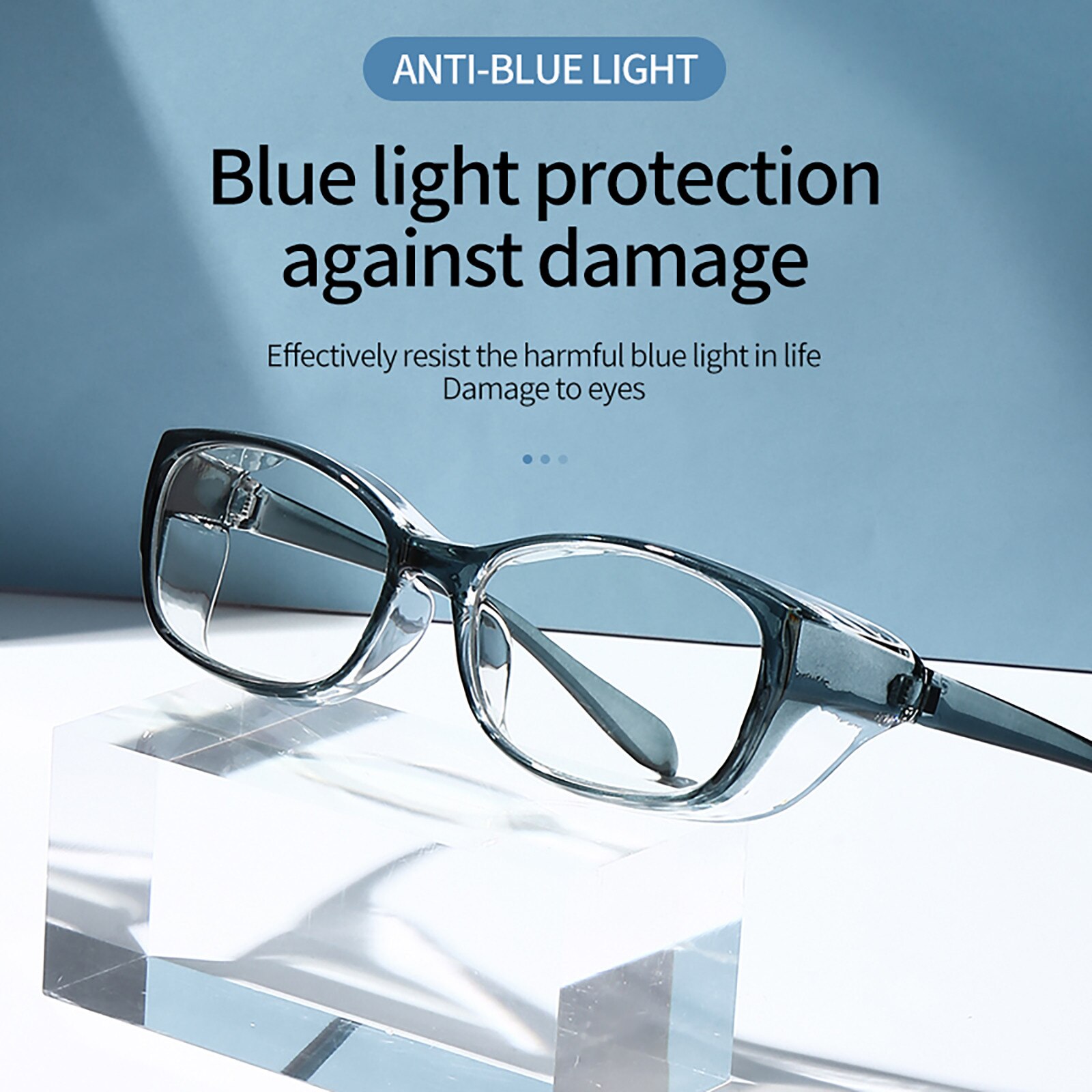 Veiligheidsbril Bril Blauw Licht Blokkeren Brillen Voor Mannen Vrouwen Met Fog Modieuze En Comfortabele Outdoor Bril