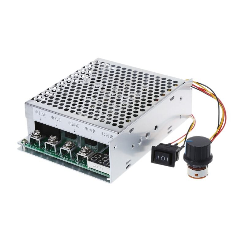 Dc 10-55V 100A Motor Speed Controller Omkeerbare Pwm Controle Vooruit/Achteruit