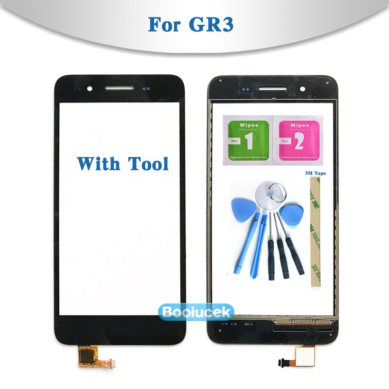 5,0 "Huawei disfrutar de 5S GR3 TAG-L21 TAG-L01 TAG-L03 TAG-L13 TAG-L22 Digitalizador de pantalla táctil Sensor de Lentes de vidrio exterior Panel