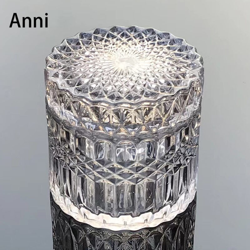 Bocaux de rangement décoratifs en forme de cerf doré, avec couvercle, bouteille en verre cristal, artisanat, collations de bureau, bonbons, décoration de salon