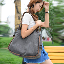 Weibliche Leinwand Tote Frauen Handtasche Frau Schulter Taschen Hobos Bolsa Feminina Große Kapazität Handtaschen Bolsos Mujer Sac