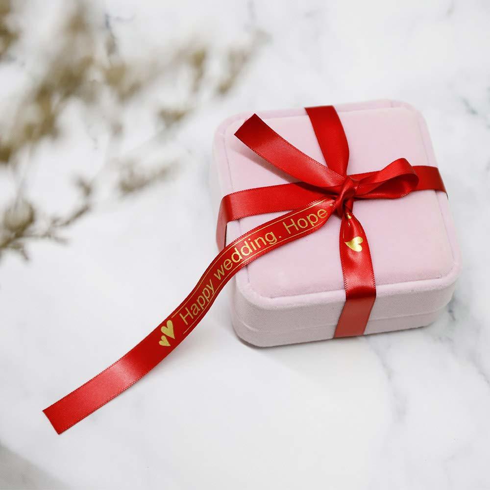 Unismar 3PK 12mm Satin Ribbon Label for Brother RE34 Gold on Pink Label Ribbon Compatible Brother Ptouch Labeler Printer Machine