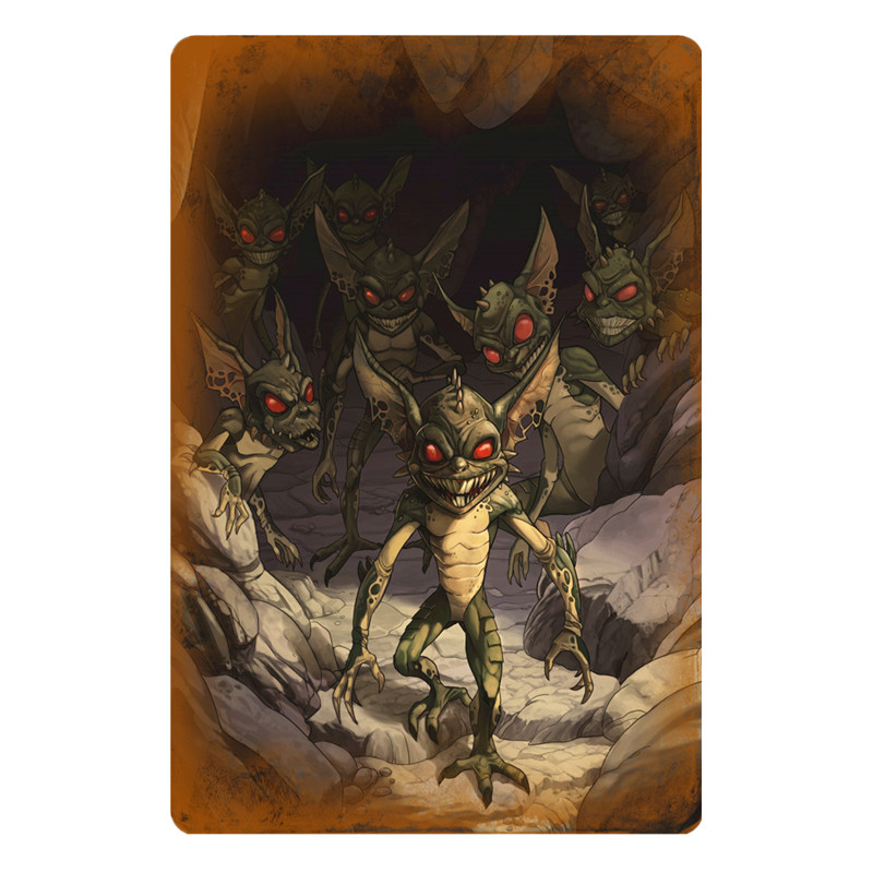 Gremlins Wall Stickers for Kids Room Game Center Home Decoration Vintage Art Painting Plaque Metal Signs: Blue