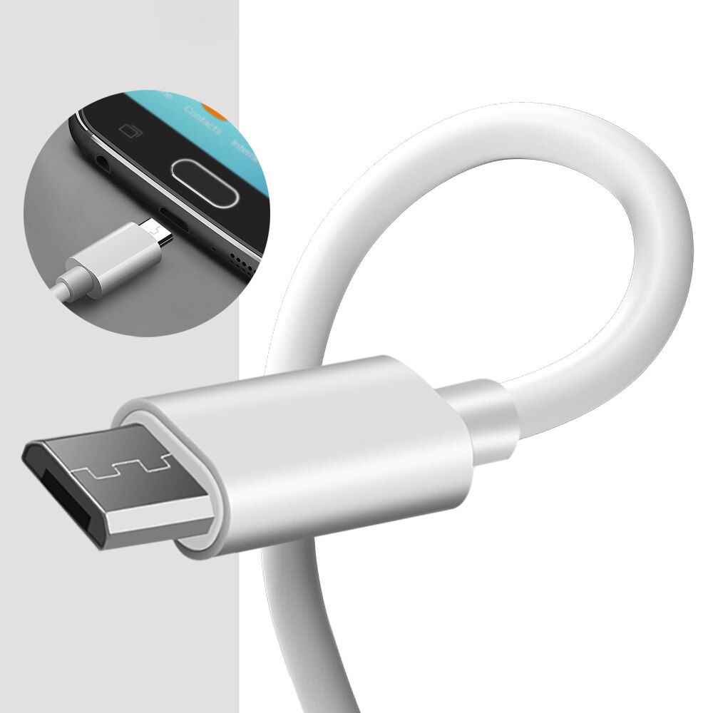 USB Typ-C Zu Micro USB Kabel Daten Kabel 1M Für Android Micro Usb Zu Typ-C USB-C Kabel Für Macbook USBC Daten Cord Weiß