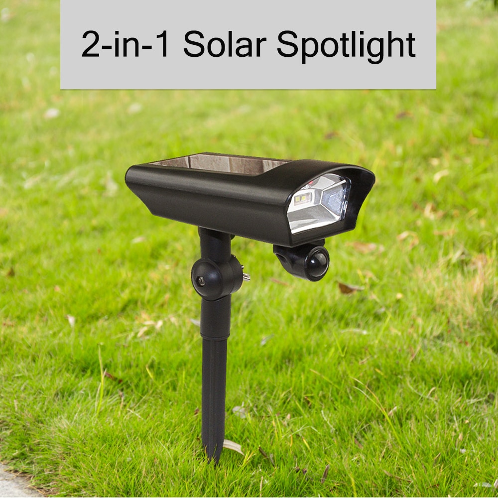 Solar Power Light 2-In-1 Grond Gazon Solar Sensor Lampen Outdoor Waterdichte Draadloze Led Lamp Tuin Decor energiebesparende Verlichting