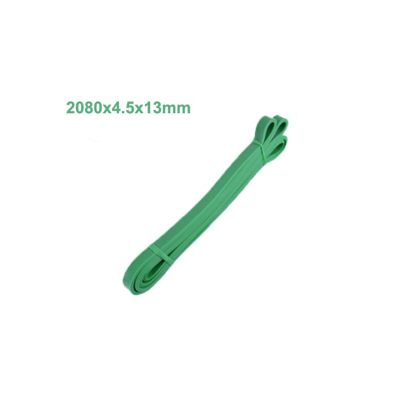 Strength Pilates Loop Resistance Bands Exercise Elastic Natural late Workout Ruber Fitness Equipment Training Expander Unisex: green