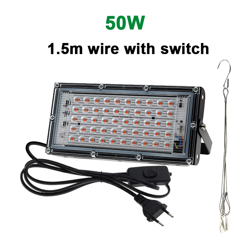 Full Spectrum LED Grow Light Phyto Lamp AC 220V 50... – Grandado