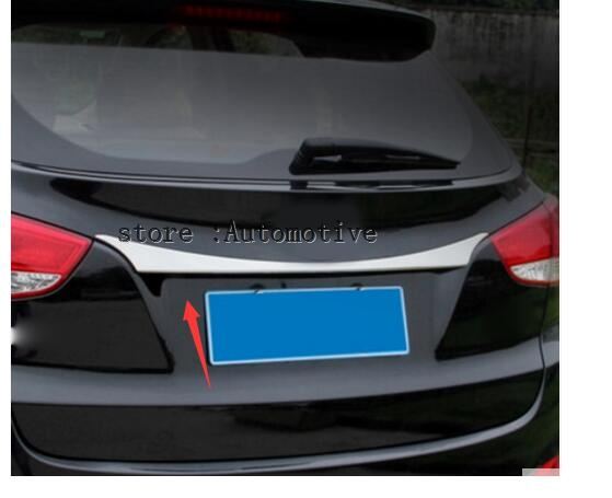 Auto styling voor Hyundai ix35 ABS Chrome Kofferbak Deksel Cover Trim