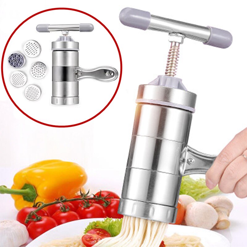 Noodle Machine Household Small Pasta Noodle Machine Manual Noodle Machine Hand Making Noodle Machine Squeeze Noodle Artifact