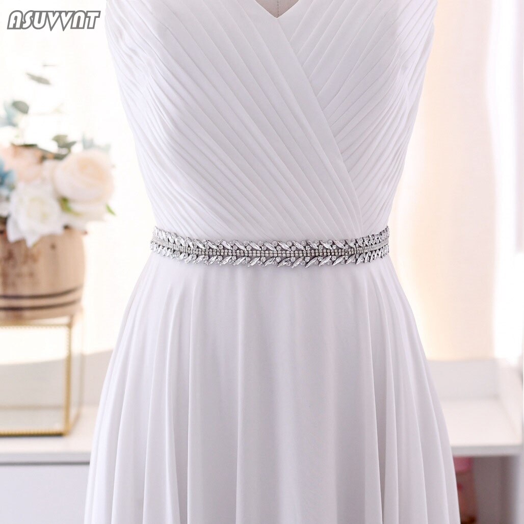 Luxus Handgemachte Farbige Strass Gürtel Braut Hochzeit Gürtel Blume Satin- Hochzeit Kleid Band Gürtel Brautjungfer Frauen Kleid Bis