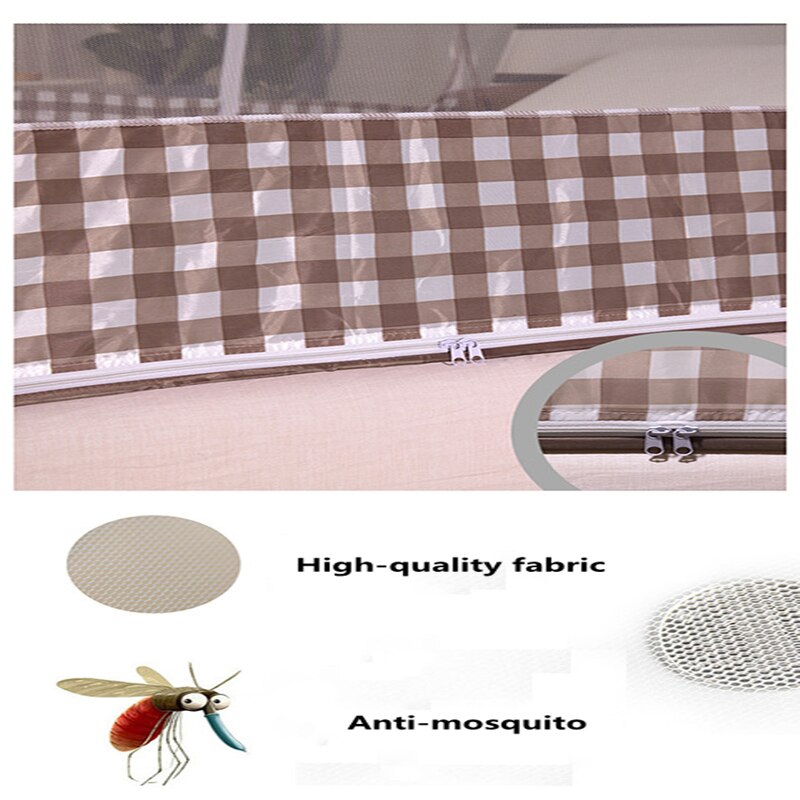 Portable Single-door Folding Mosquito Net Automatic Pop Up Installation-free Netting Tent Breathable Babe Bed Tent Home Decor