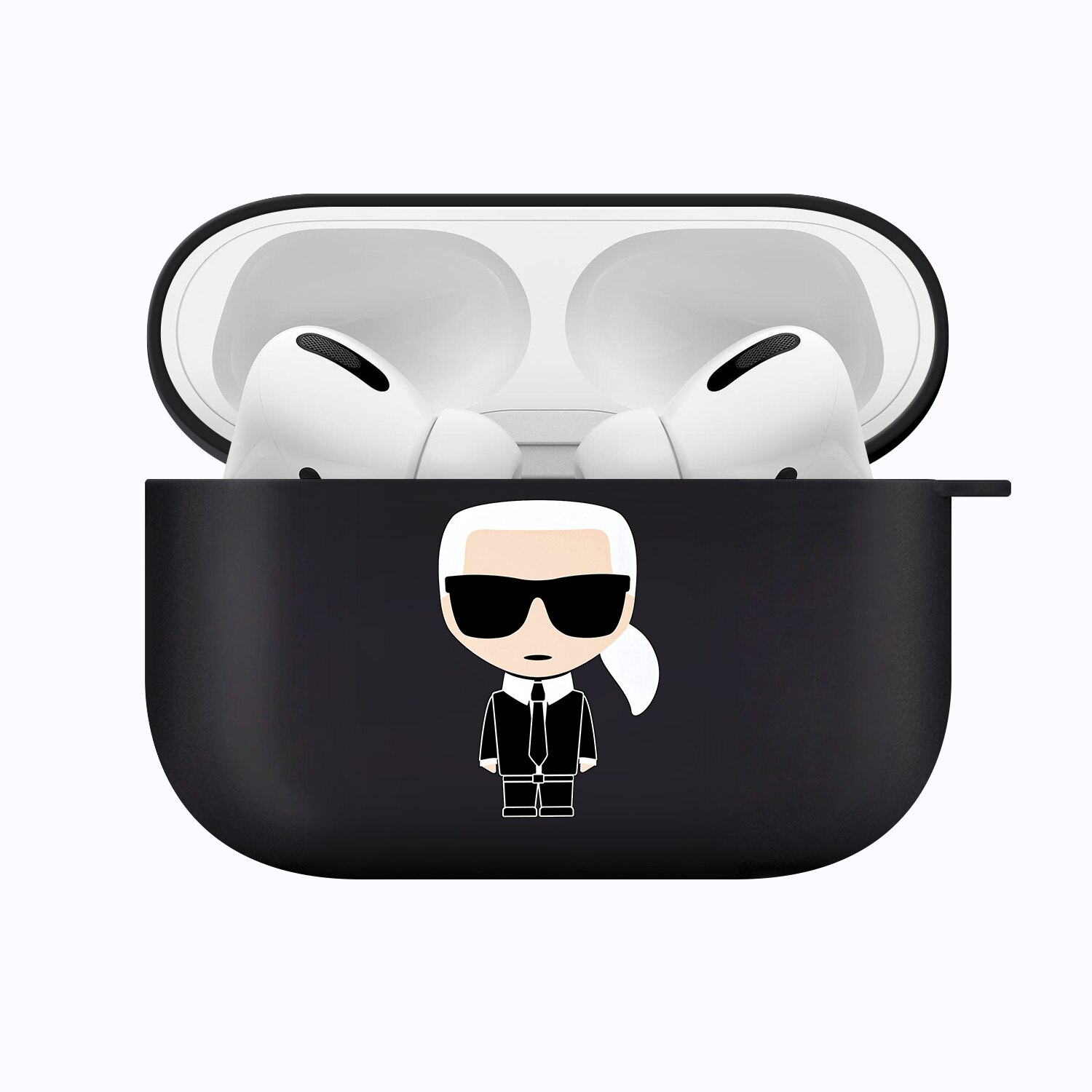 Fundas de silicona blanda para Apple Airpods 2/1, cubierta de auriculares inalámbricos de de de para AirPods Pro, bolsas de caja de carga: AirPods Pro-H5946