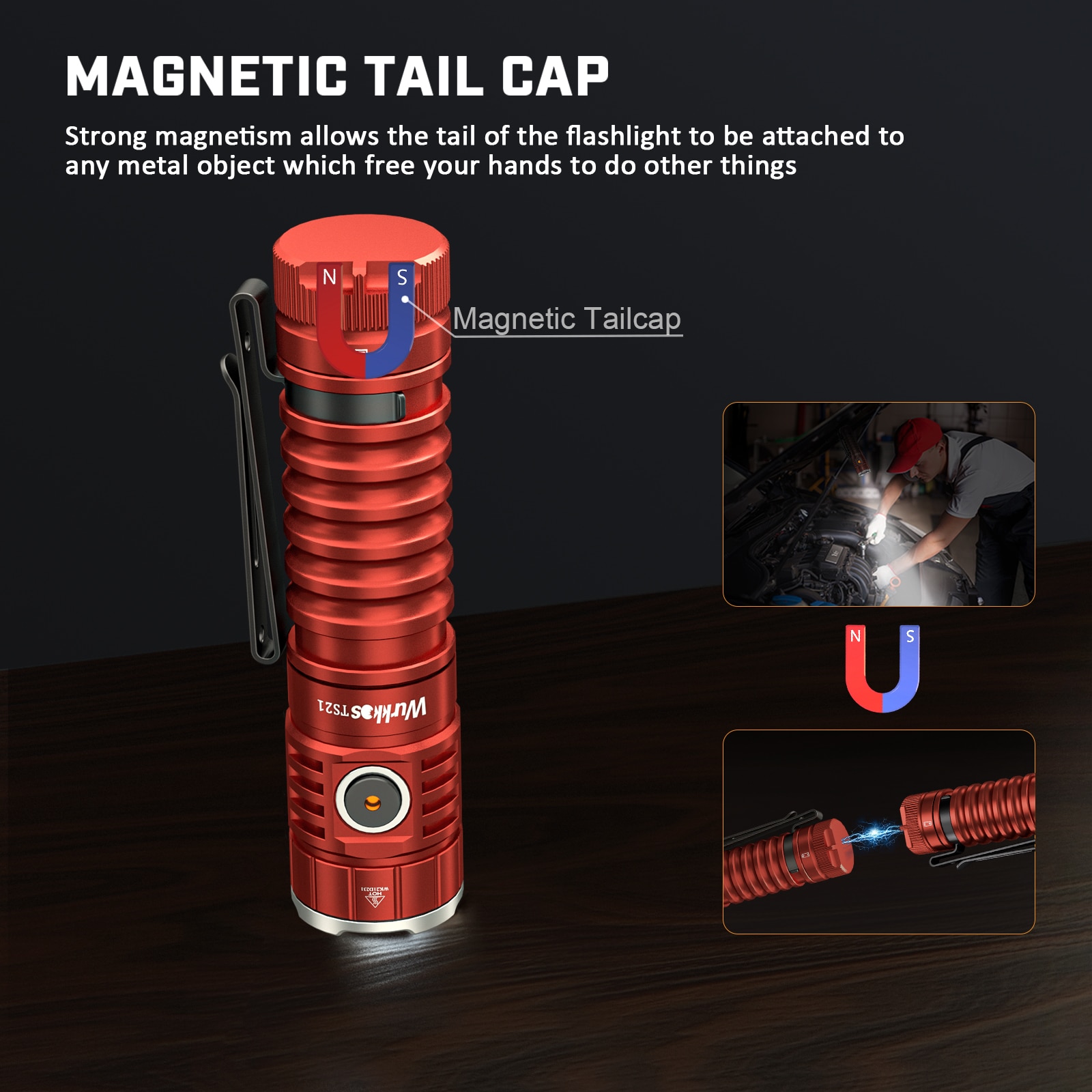 Wurkkos nowe latarki doprowadziło TS21 USB C akumulator 21700 latarka z Anduril 2.0 3 * Nichia 219C 90CRI 5000K 2800lm robić uprawiania turystyki pieszej