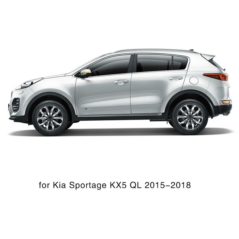 Til kia sportage ql  kx5 bil dørhåndtag beskyttelsesdæksel trim ramme dekoration mærkat tilbehør