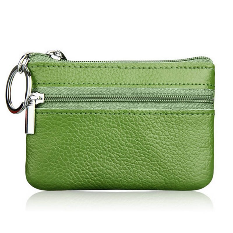 Thinkthendo Mode Zachte Mannen Vrouwen Card Coin Sleutelhouder Zip Wallet Pouch Bag Purse