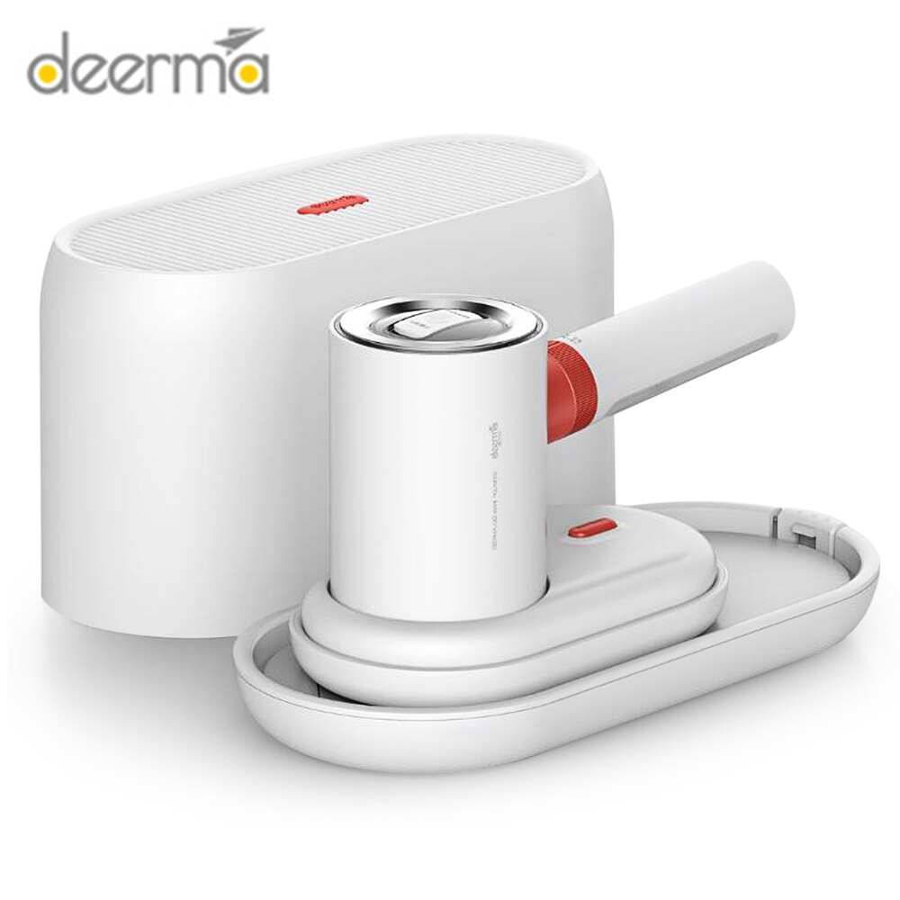 Deerma vestuário 2 em 1 multi-função portátil viagem ferro a vapor pendurado ferro plano sistema de pré-aquecimento inteligente: Default Title