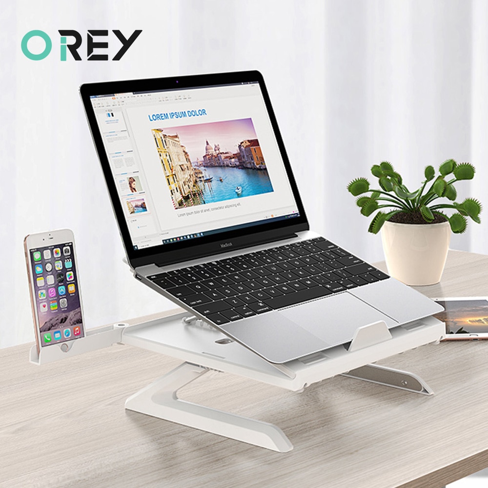 Laptopständer für macbook pro air 15 13 notebook-unterstützung pc tragbarer computer tablet-ständer telefonhalterung laptophalter für xiaomi