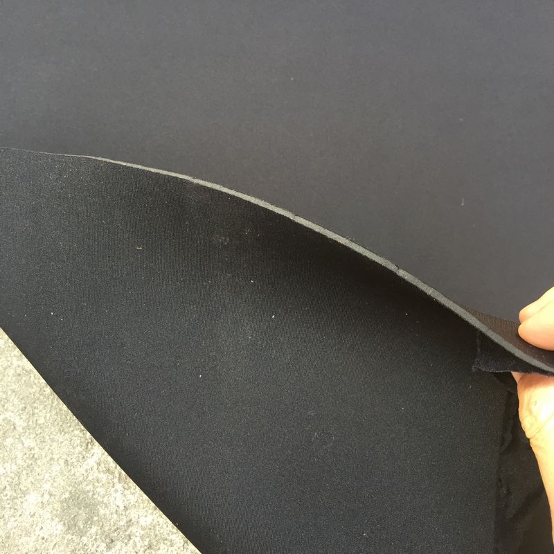 2,5 MM de espesor negro SRB material de tela de neopreno 45CM * 137CM pieza