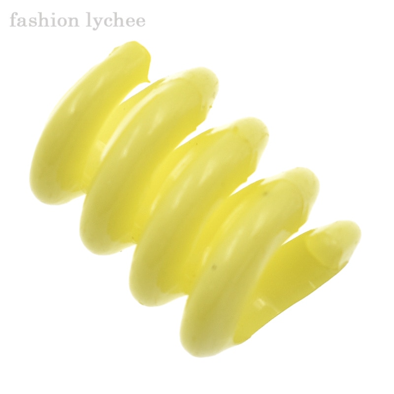 lychee 20pcs Random Coloured Dreadlock Cuffs Spiral Women Girls Hair Braids Tube Hair Extension Accessories