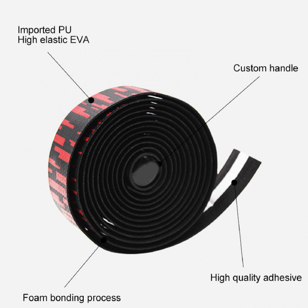 2Pcs Antislip Faux Leer Eva Road Fietsstuur Bandjes Rijden Levert Fietsstuur