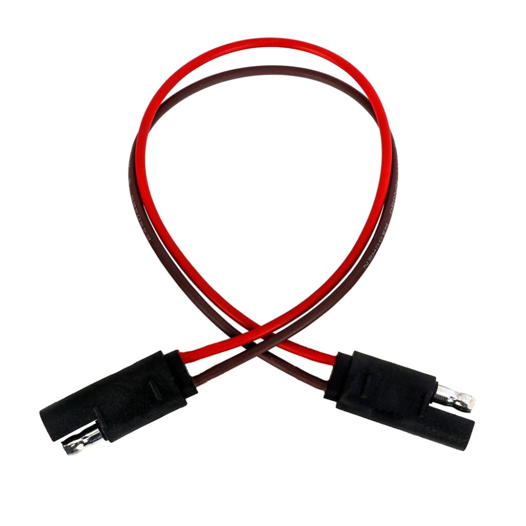 Trailer Flat Plug 2 Pin 12 Inch Extension Cable Connector For Trailer Light