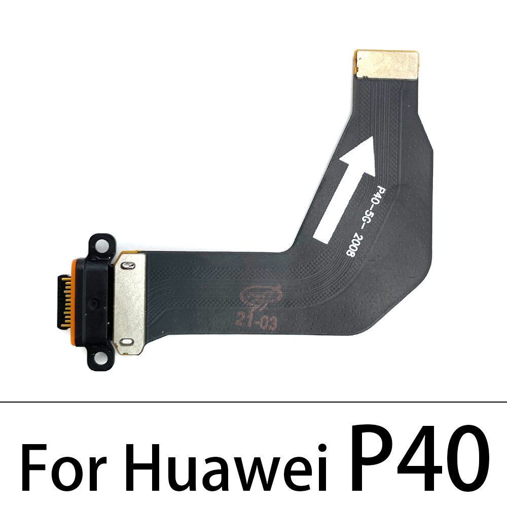 puerto de carga USB, cargador, conector, placa flexible para Huawei P9, P10, P20, P30, P40 Lite E Pro Plus: P40