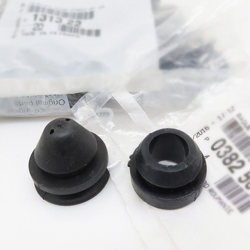 1 st vattentank ram gummipackning för peugeot 206 207 307 308 408 för citroen  c2 fixeringslim för vattentank gummikuddar
