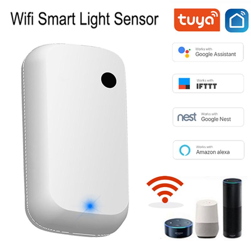 Smart Home Light Sensor Working With Smart Life App Linkage Intelligence Illumination Sensor Tuya With Alexa Google Home Homekit