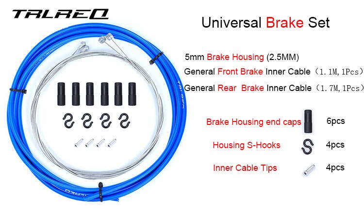 Universal Brake/Shift Cable&Housing Group Sets For MTB Bike Road Bicycle Shift Gear Derailleur/Brake kits Wire Tube Line Hose