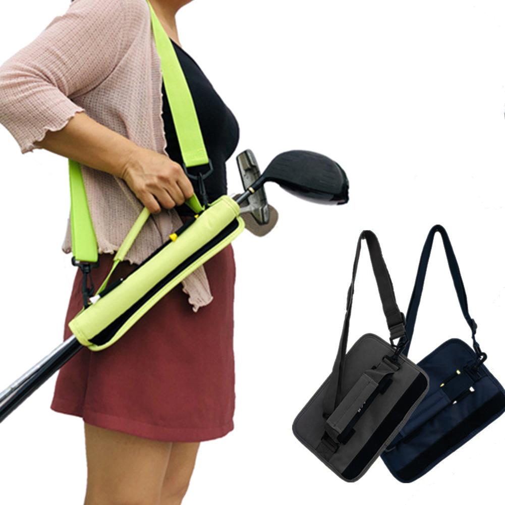 Mini Golf Bag Golf Grip Simple Tote Bag Portable With 3-4 Clubs