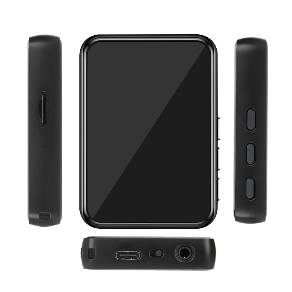 32 GB 2,4-calowy ekran dotykowy Bluetooth 5.4 Odtwarzacz MP3, odtwarzacz muzyczny HiFi z głośnikiem/nagrywarką/ebookiem/zdjęciem