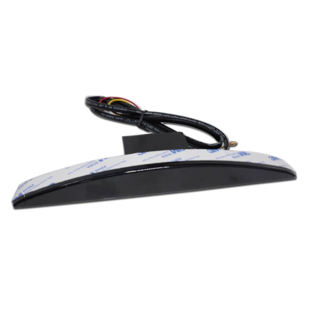 Achter Led Fender Tip Achterlicht Voor Harley Softail Fxsb Breakout Softail Motorfiets Staart Remlicht lamp: Black