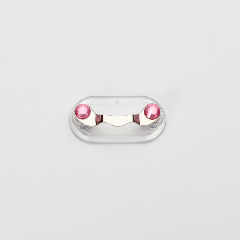 Soporte magnético para colgar gafas de sol, Clip para colgar, broche, Pin, multifunción, auriculares, hebillas: B