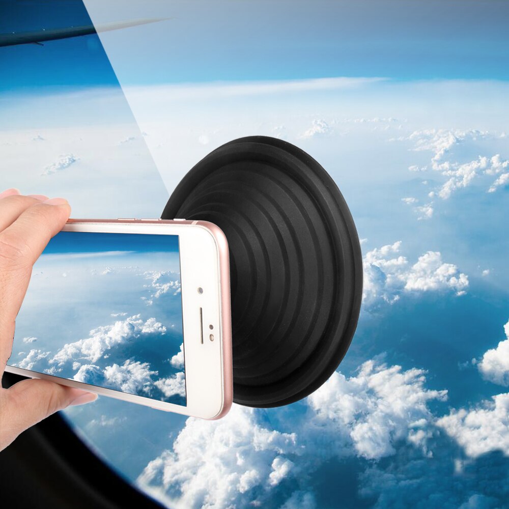 Pare-soleil universel en Silicone pour appareils photo reflex numériques prenez des Photos sans réflexion