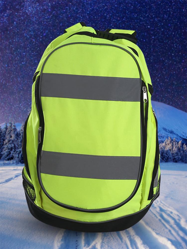 Men Travel Backpack Bag Night Reflective Luminous Riding Highly Resistant Safety Backpacks For Outdoor Sports Cycling Rucksack