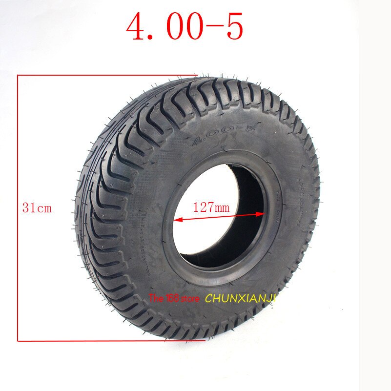 Neumático de para patinete eléctrico de 4,00 a 5 pulgadas, mini MOTO, neumático para escúter eléctrico, especial para caminar, de 400 a 5 pulgadas
